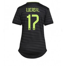 Real Madrid Lucas Vazquez #17 Tredjedrakt Kvinner 2022-23 Kortermet